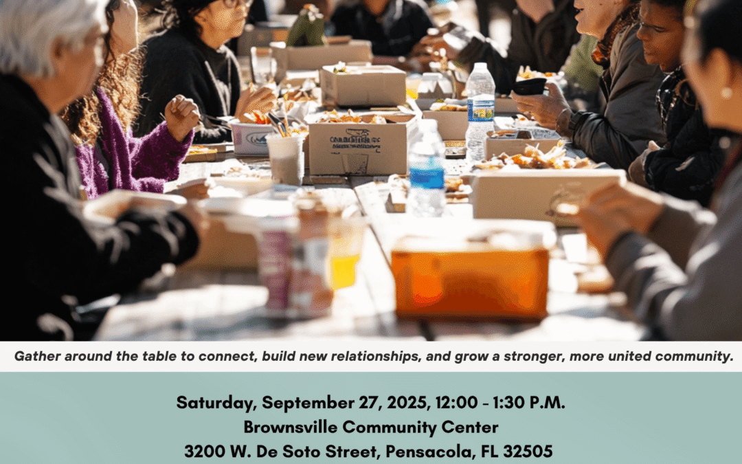 Save The Date. Come To The Table, Community Starts Here.
