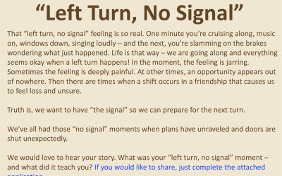 SAVE THE DATE!   The Equity Project Alliance’s VOICES OF THE VILLAGE present “Left Turn, No Signal”– a Story Slam Event  April 16, 2026